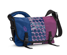 ballistic nylon night blue / polybond village violet w/ night blue screenprint / ballistic nylon village violet