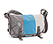 texture grey / ballistic nylon cold blue / coated canvas tusk grey