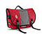 ballistic nylon revlon red / gunmetal / revlon red