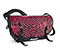 ballistic nylon red screenprint on black ballistic