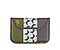 ballistic nylon algae green / polybond gunmetal w/ cement hex screenprint / ballistic nylon gunmetal