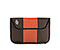 ballistic nylon dark brown / valencia / dark brown