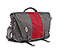 ballistic nylon gunmetal / revlon red / gunmetal