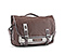coated canvas mahogany brown