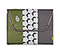 ballistic nylon algae green / ballistic nylon gunmetal / texture cement hex