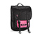 ballistic nylon black / shocking pink / black