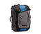 420d nylon gunmetal / blue / black
