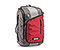 420d nylon revlon red / cement / gunmetal