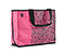 non pvc shocking pink / 1200d poly black