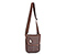 coated canvas mahogany brown