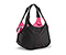 nylon black / shocking pink