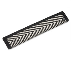 bold chevron black natural