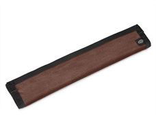 coated canvas mahogany brown
