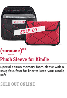 (TIMBUK2)RED Plush Sleeve