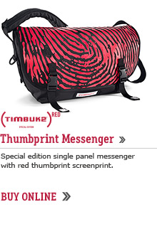 (TIMBUK2)RED Thumbprint Messenger