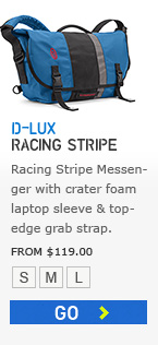 D-Lux Racing Stripe Messenger